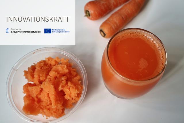 Upcycling carrot juice pulp into mycelium-based products