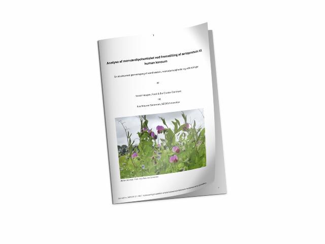 Analyse af merværdipotentialet ved fremstilling af ærteprotein til human konsum